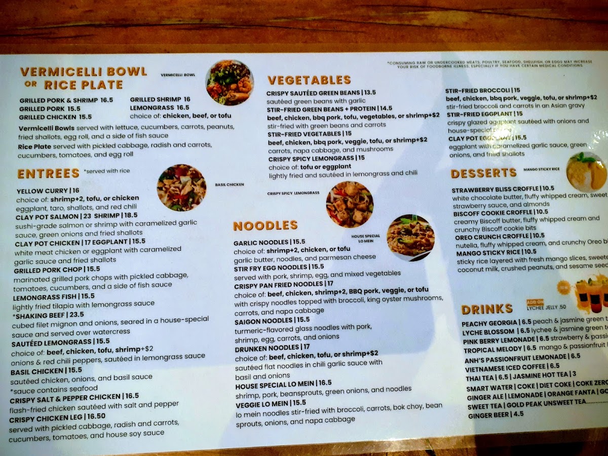 Anh's Kitchen Menu - Image 4